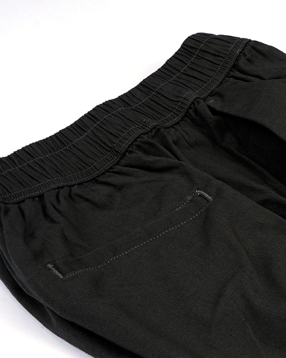 TAILORAEDGE Textured Relaxed Flexiwaist Cargo In Green