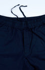 TAILORAEDGE Textured Relaxed Flexiwaist Cargo In Navy