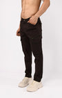 TAILORAEDGE Utility Zip Tailored Cargo Pants In Coffee