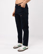 TAILORAEDGE Utility Zip Tailored Cargo Pants In Navy