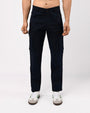 TAILORAEDGE Utility Zip Tailored Cargo Pants In Navy