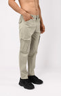 TAILORAEDGE Utility Zip Tailored Cargo Pants In Pistachio
