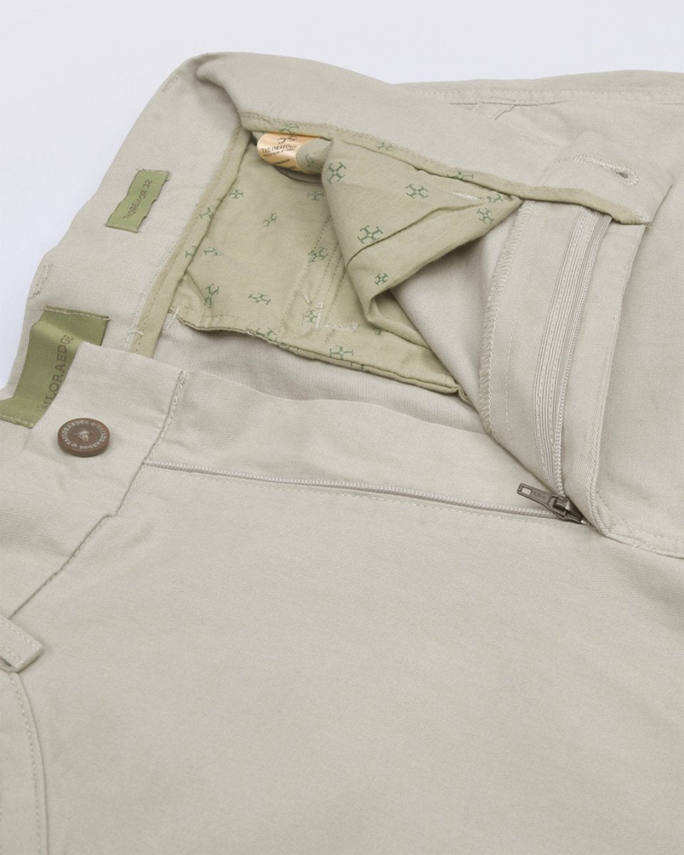 TAILORAEDGE Utility Zip Tailored Cargo Pants In Pistachio
